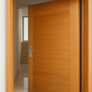 Porte semi-massif contreplaqué chêne