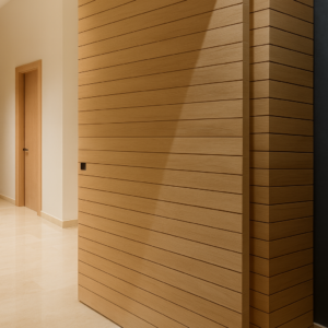 Porte semi-massif contreplaqué chêne – 2 faces