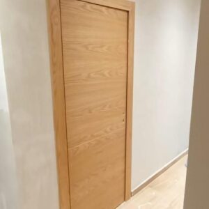 porte de chambre semi-massif contreplaqué chêne