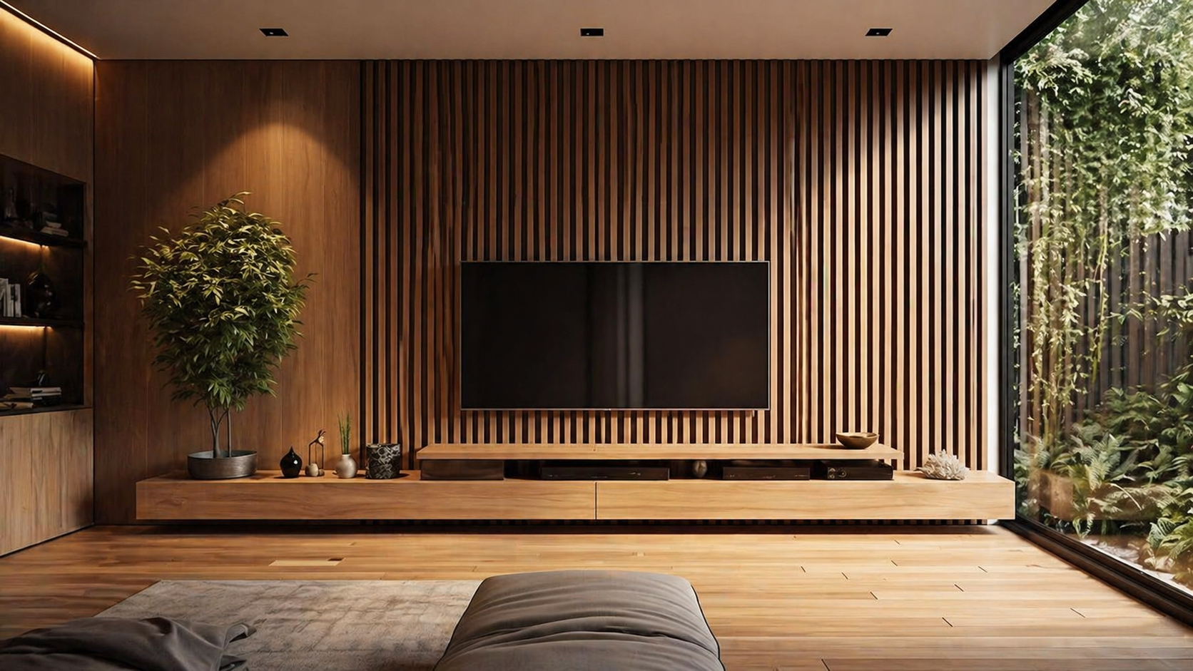 Habillage mural en bois Maroc